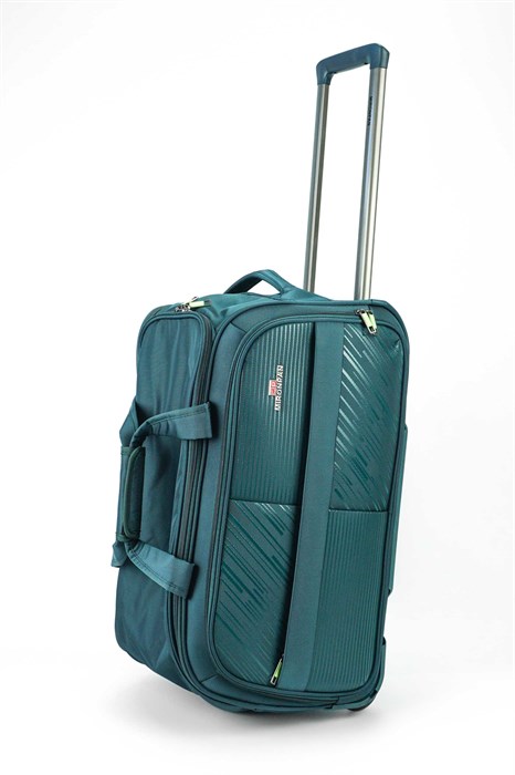 Чемодан текстильный маленький bag Techpro mironpan 50035-1/зеленый - фото 65733