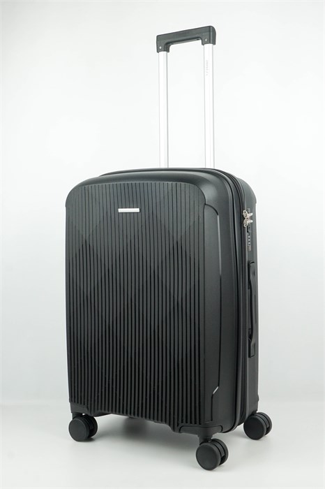 Чемодан средний PP Sweetbags (Slick) с расширением 50078-M+/черный 16971 Чемодан средний PP Sweetbags (Slick) с расширением 50078-M+/черный 16971