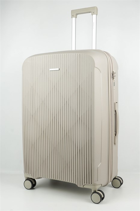 Чемодан большой PP Sweetbags (Slick) с расширением 50078-L/песочный 16979