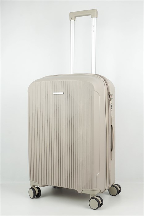 Чемодан средний PP Sweetbags (Slick) с расширением 50078-M+/песочный 16980 Чемодан средний PP Sweetbags (Slick) с расширением 50078-M+/песочный 16980