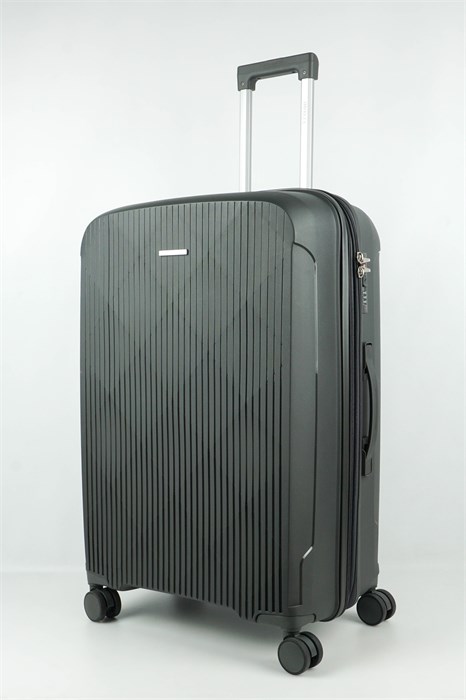Чемодан большой PP Sweetbags (Slick) с расширением 50078-L/темно-серый 16973 Чемодан большой PP Sweetbags (Slick) с расширением 50078-L/темно-серый 16973