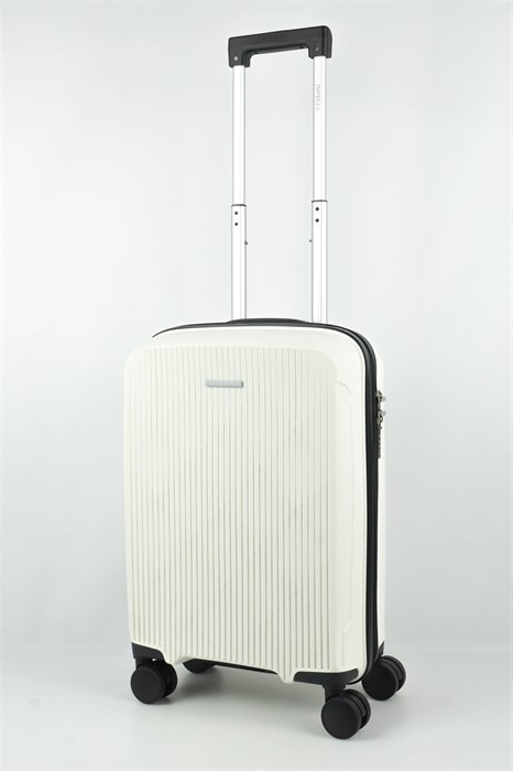 Чемодан маленький PP Sweetbags (Slick) с расширением 50078-XS/белый_с_черным 16984 Чемодан маленький PP Sweetbags (Slick) с расширением 50078-XS/белый_с_черным 16984