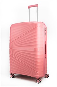 Чемодан большой PP Sweetbags (ракушка) с расширением 50016-XL/розовый