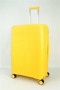 Чемодан большой PP Sweetbags (shield) с расширением 50052-3/желтый