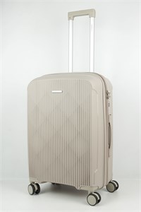 Чемодан средний PP Sweetbags (Slick) с расширением 50078-M+/песочный 16980