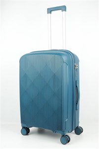 Чемодан средний PP Sweetbags (Slick) с расширением 50078-M+/темно-синий 16999