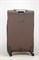 Чемодан текстильный большой Impreza (с аппликацией) съемные колеса 50017-L/коричневый 13035
