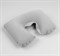 Подушка для шеи дорожная, надувная, 38 × 24 см, цвет серый 563997 - фото 53143