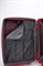 Чемодан средний PP (3 гориз. полосы) с расширением 50002-2/красный 14262