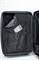 Чемодан средний PP (ромб. полосы) с расширением 50004-2/черный 14292