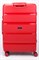 Чемодан большой PP (4 гориз. полосы) 50001-3/красный 14273