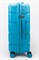 Чемодан средний PP (4 гориз. полосы) бирюзовый 50001-2/бирюзовый 14283