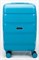 Чемодан маленький PP (4 гориз. полосы) 50001-1/бирюзовый 14284