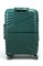 Чемодан средний PP Sweetbags (ракушка) с расширением 50016-M+/темно-зеленый 14808