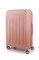 Чемодан большой PP (6 верт. полос) 50005-3/чайная_роза 14479