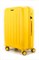 Чемодан средний PP (6 верт. полос) 50005-2/желтый 14474