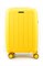 Чемодан маленький PP (6 верт. полос) 50005-1/желтый 14475
