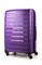 Чемодан большой PP Impreza (10 полос) с расширением 50019-3/фиолетовый 14964