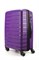 Чемодан средний PP Impreza (10 полос) с расширением 50019-2/фиолетовый 14965