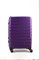 Чемодан средний PP Impreza (10 полос) с расширением 50019-2/фиолетовый 14965