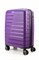Чемодан маленький PP Impreza (10 полос) с расширением 50019-1/фиолетовый 14966