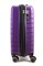 Чемодан маленький PP Impreza (10 полос) с расширением 50019-1/фиолетовый 14966