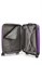 Чемодан маленький PP Impreza (10 полос) с расширением 50019-1/фиолетовый 14966