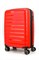 Чемодан маленький PP Impreza (10 полос) с расширением 50019-1/красный 14978