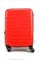 Чемодан маленький PP Impreza (10 полос) с расширением 50019-1/красный 14978