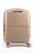 Чемодан маленький PP Sweetbags (ракушка) с расширением 50016-S/песочный 15026