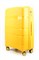 Чемодан большой PP Sweetbags (волнистые линии) с расширением желтый 15088