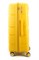 Чемодан большой PP Sweetbags (волнистые линии) с расширением желтый 15088