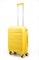 Чемодан маленький PP Sweetbags (волнистые линии) с расширением желтый - фото 60492