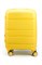 Чемодан маленький PP Sweetbags (волнистые линии) с расширением желтый 15089
