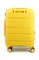 Чемодан маленький PP Sweetbags (волнистые линии) с расширением желтый 15089