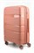 Чемодан средний PP Sweetbags (волнистые линии) с расширением чайная роза 15099