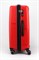 Чемодан большой PP Sweetbags (диагональные линии) с расширением 50022-L/красный 15100