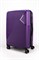 Чемодан большой PP Sweetbags (диагональные линии) с расширением 50022-L/фиолетовый 15076