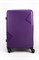 Чемодан большой PP Sweetbags (диагональные линии) с расширением 50022-L/фиолетовый 15076