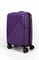 Чемодан маленький PP Sweetbags (диагональные линии) с расширением 50022-XS/фиолетовый 15077