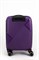 Чемодан маленький PP Sweetbags (диагональные линии) с расширением 50022-XS/фиолетовый 15077