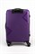 Чемодан средний PP Sweetbags (диагональные линии) с расширением 50022-M/фиолетовый 15078