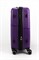 Чемодан средний PP Sweetbags (диагональные линии) с расширением 50022-M/фиолетовый 15078