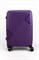 Чемодан средний PP Sweetbags (диагональные линии) с расширением 50022-M/фиолетовый 15078