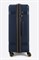 Чемодан большой PP (мелкие полосы) с желтой каемкой и расширением 50003-3/темно-синий_с_каемкой 15119 Чемодан большой PP (мелкие полосы) с желтой каемкой и расширением 50003-3/темно-синий_с_каемкой 15119