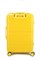Чемодан средний ABS (дугообразные линии) с расширением 50024-M+/желтый 15220