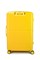 Чемодан большой ABS (дугообразные линии) с расширением 50024-XL/желтый 15219
