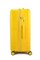 Чемодан большой ABS (дугообразные линии) с расширением 50024-XL/желтый 15219
