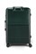 Чемодан большой ABS (дугообразные линии) с расширением 50024-XL/темно-зеленый 15222