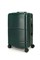 Чемодан средний ABS (дугообразные линии) с расширением 50024-M+/темно-зеленый 15223